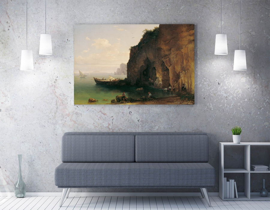 Canvas Wall Art | Thomas Ender Artwork on Handmade Canvas Print with Premium Varnish Finish