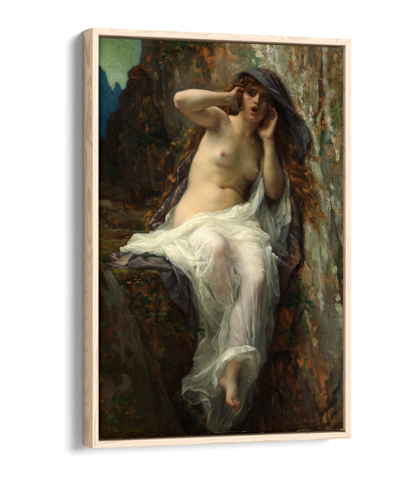 Float Effect Canvas - Alexandre Cabanel Echo | Premium 30mm Deep Frame Wall Art