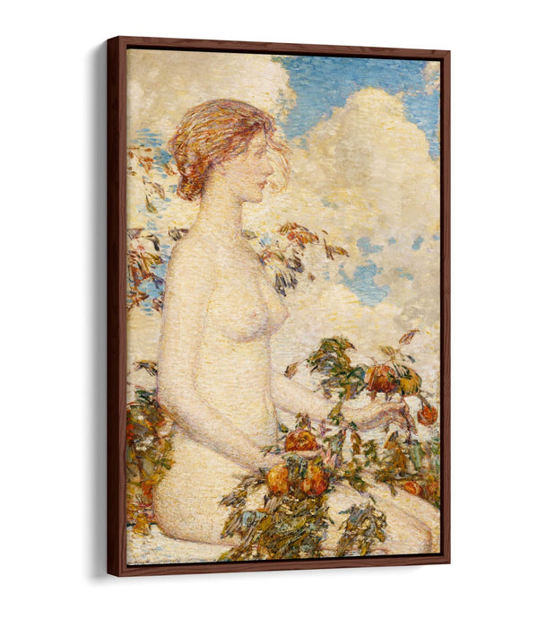 Canvas Wall Art Print – Handmade Pomona by Childe Hassam | Ready To Hang Float