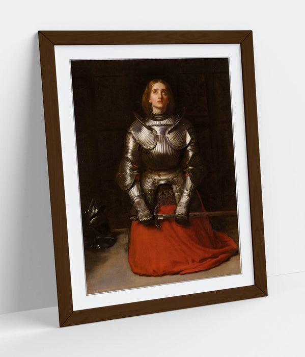Framed Wall Art - Joan of Arc Print by John Everett Millais | Handmade UK Frame