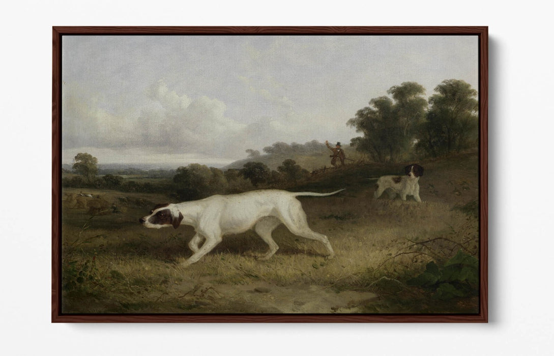 Float Effect Canvas - Edmund Bristow Landscape Wall Art Print | Premium Frame