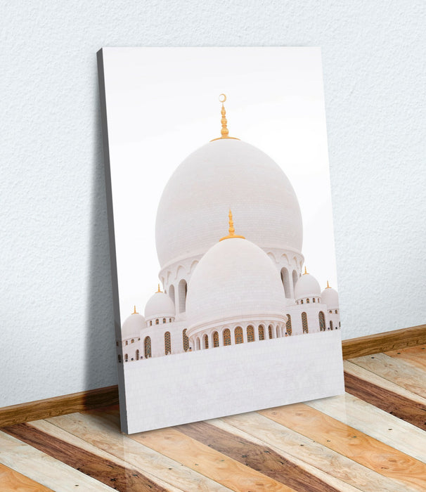 Canvas Wall Art – Grand Mosque Canvas Print | 30mm Deep Frame, Handmade UK