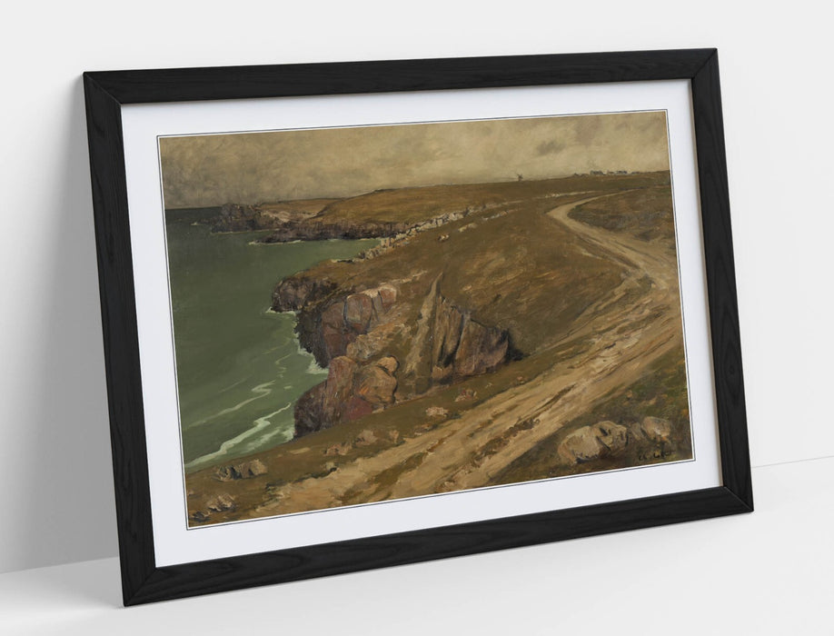 Framed Wall Art - Charles Cottet Print | Coastal Wall Decor | UK Handmade Posters
