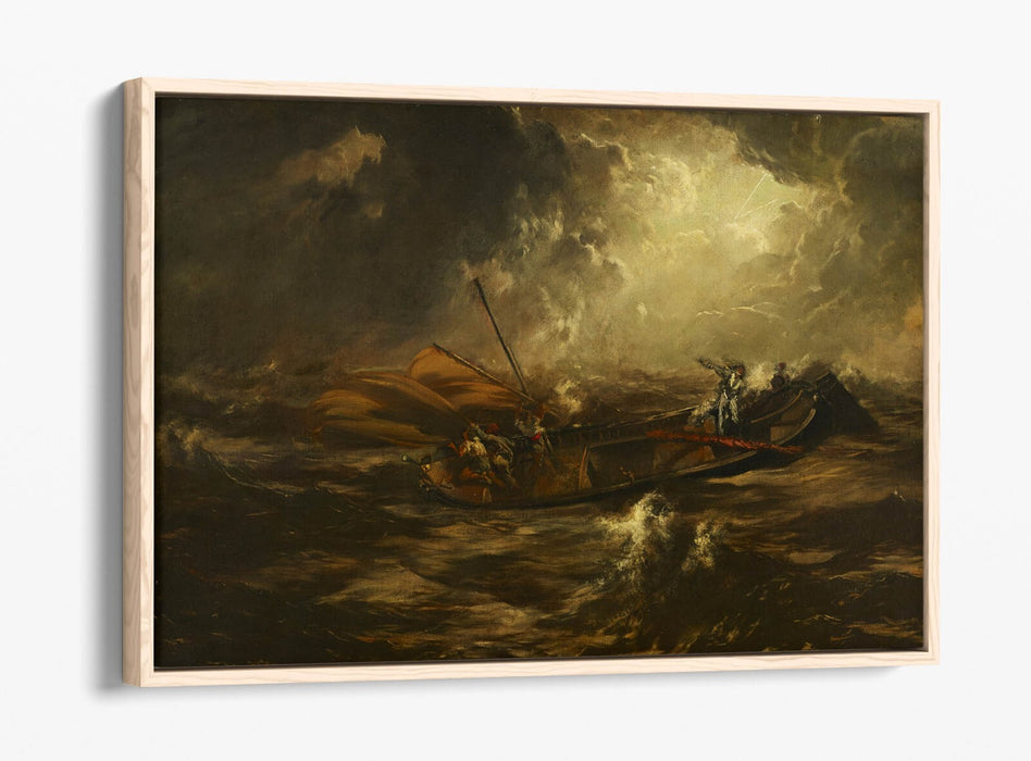 Canvas Wall Art – ANTON ROMAKO Sea Storm | Float Effect Premium Print