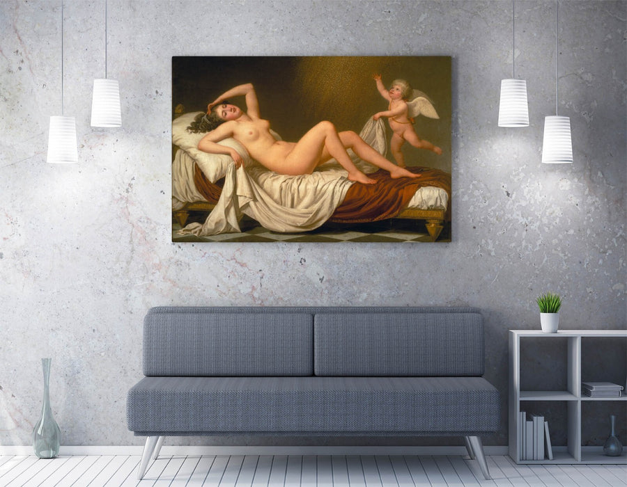 Canvas Wall Art - Danae Painting Print on Archival Grade Canvas with Premium Varnish Finish