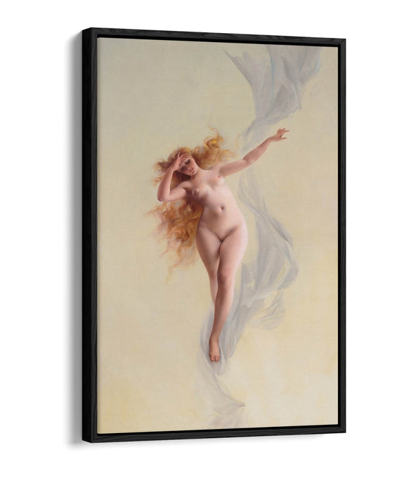 Canvas Wall Art Print - Luis Ricardo Falero Dawn | Float Effect Canvas Decor