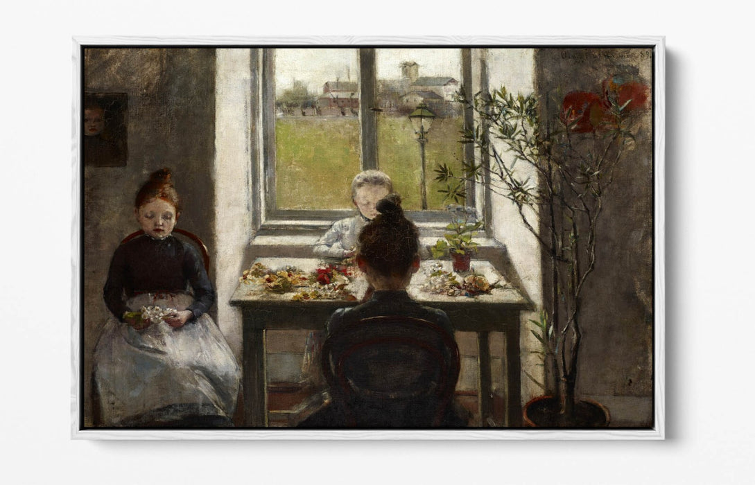 Canvas Wall Art Print – Olga Boznanska Florists | Float Effect Canvas Decor