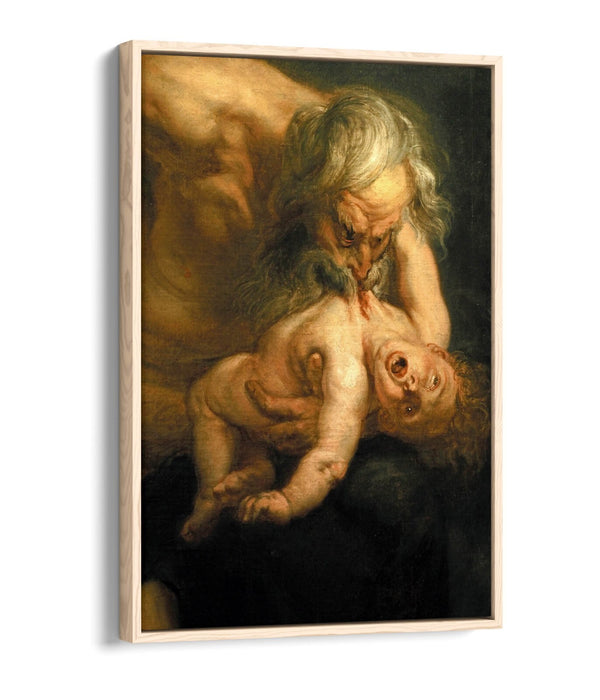 Canvas Wall Art Print – Saturn Wall Decor | Premium Float Effect Canvas UK