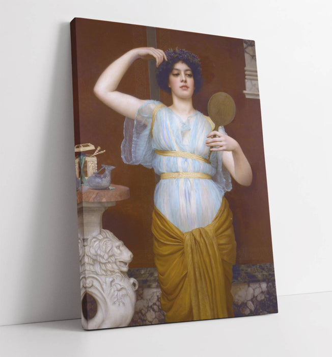 Canvas Wall Art - John William Godward Ione Fine Art Print on Archival Grade Canvas