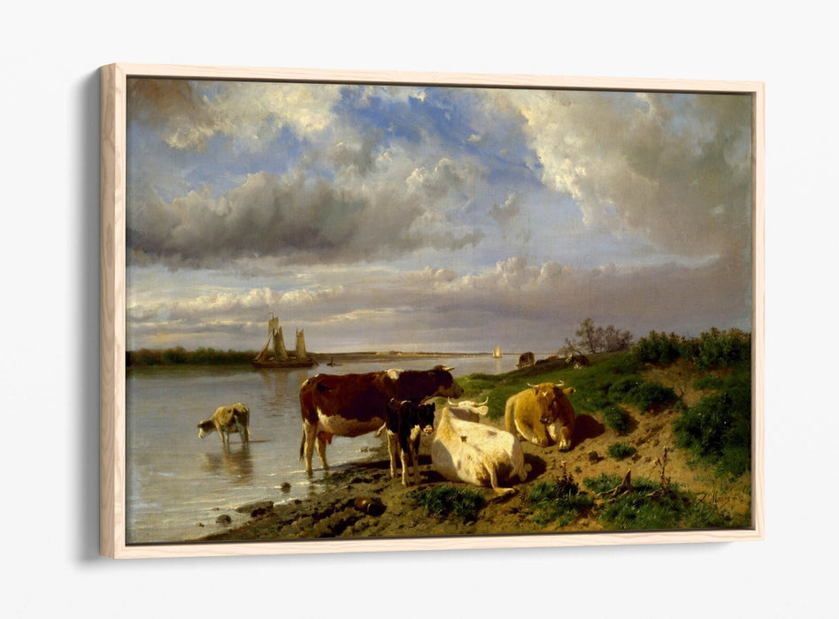 Canvas Wall Art Print - Landscape Canvas Art with Float Effect & Premium Frame