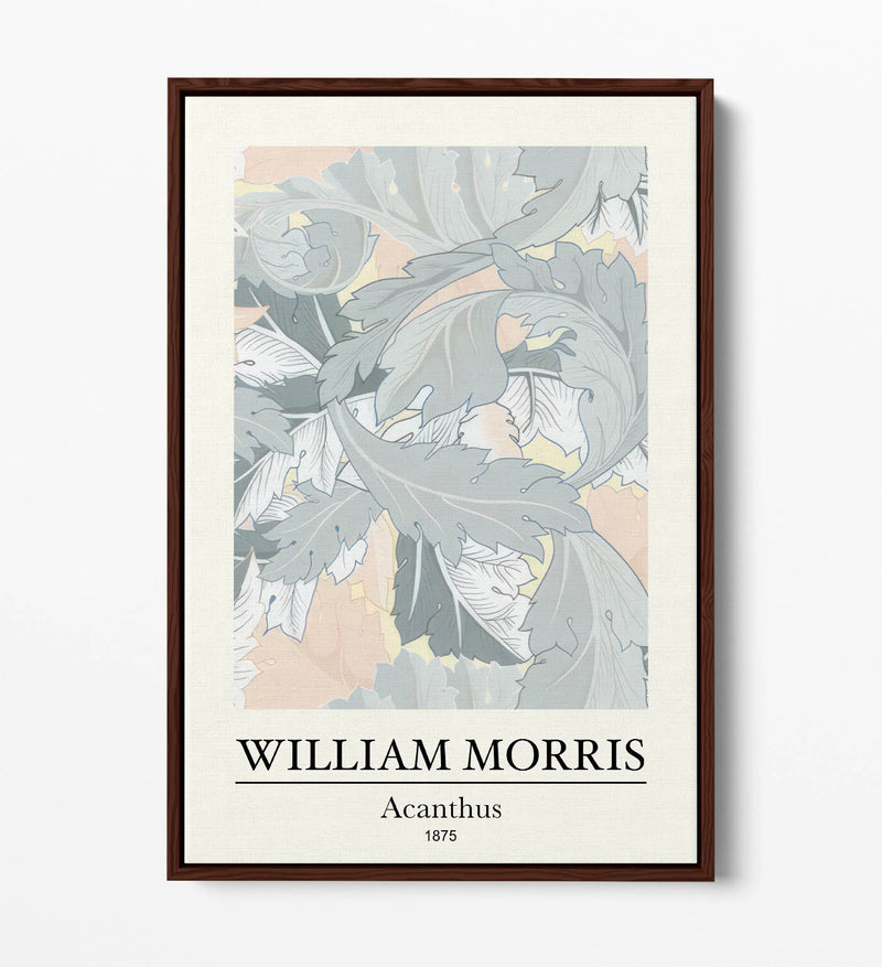 William Morris Canvas Art – Handmade UK Canvas With Float Effect Frame | Ready To Hang