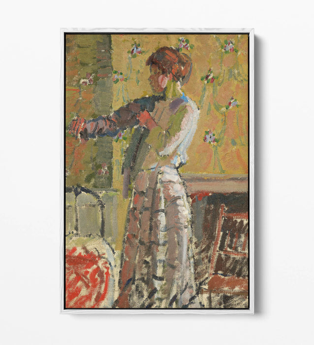 Float Effect Canvas Art – Harold Gilman Painting With Premium Varnish Finish