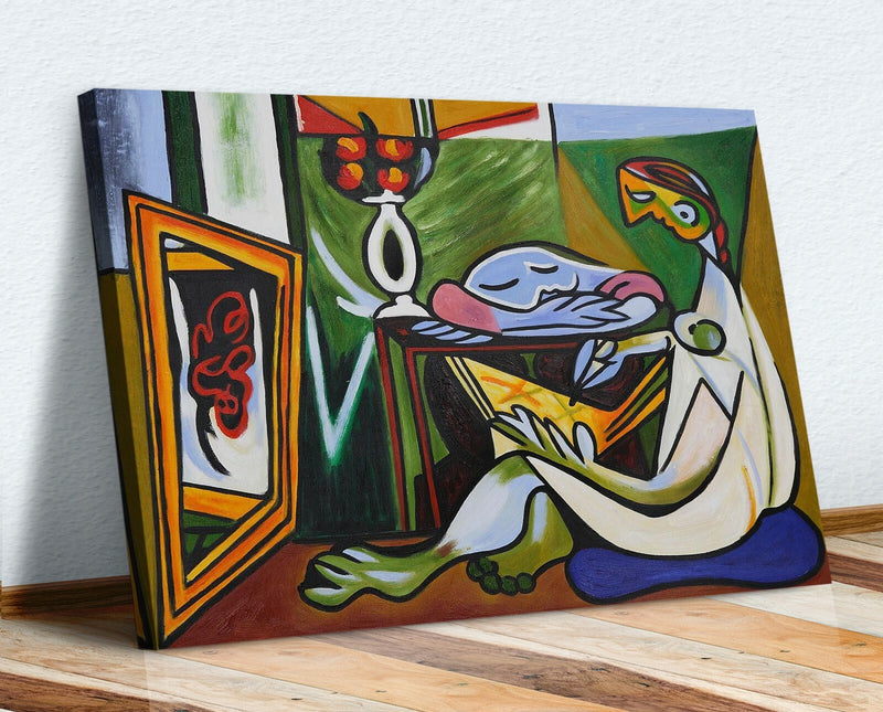 Canvas Art – Pablo Picasso, The Muse Framed Wall Art With 30mm Deep Frame