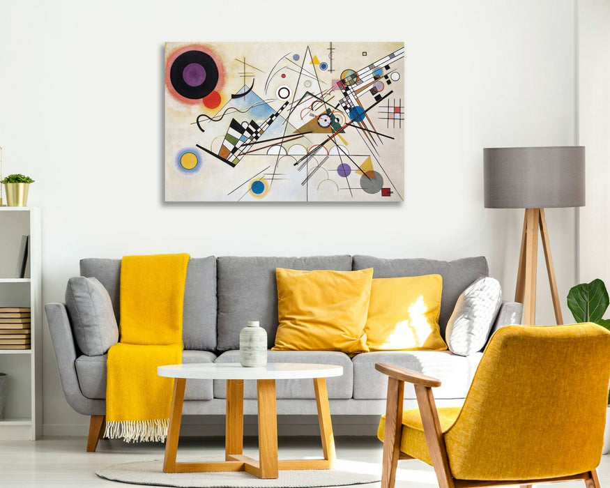 Kandinsky Canvas Wall Art – Premium Abstract Canvas Print | Composition VIII