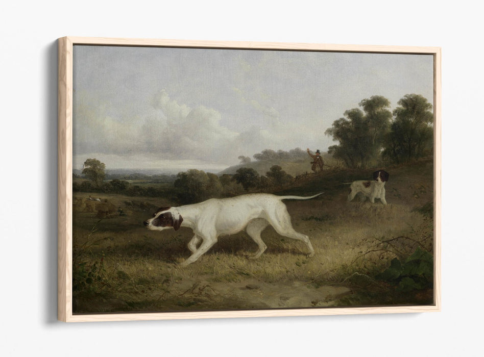 Float Effect Canvas - Edmund Bristow Landscape Wall Art Print | Premium Frame