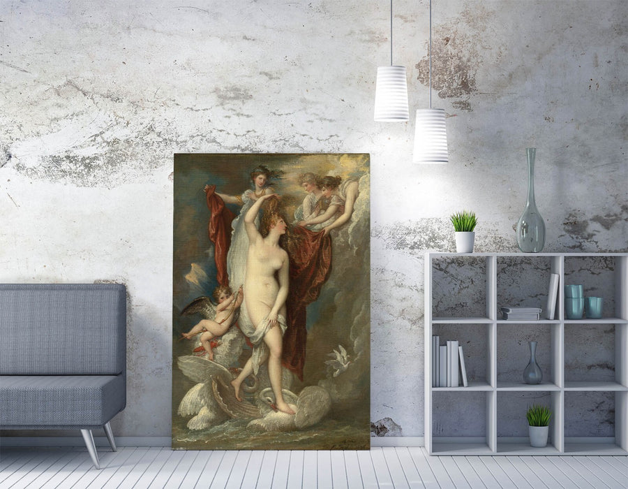 BENJAMIN WEST, VENUS AT HER BIRTH -CANVAS WALL ARTWORK PIC PRINT