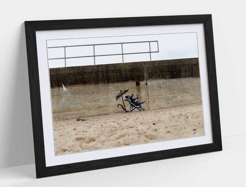 Banksy Graffiti Art - Framed Wall Art Poster Print | Handmade UK Matte Paper