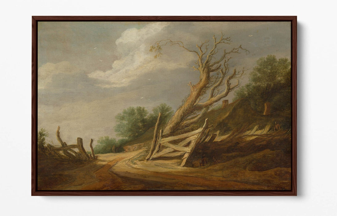 Float Effect Canvas Art - Pieter De Molijn Landscape | Premium Ready To Hang Wall Decor