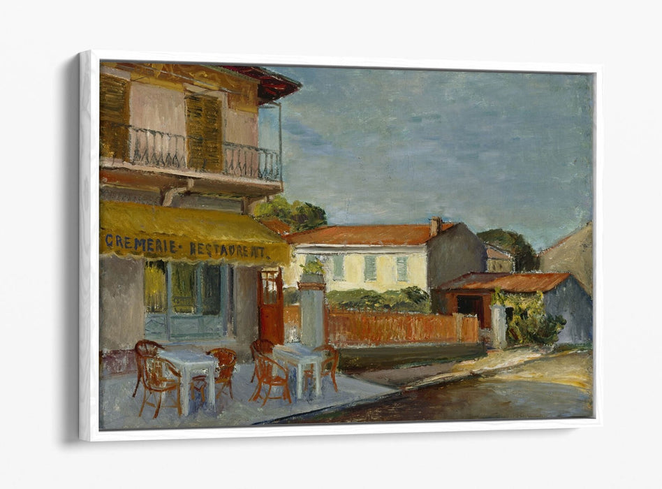 Float Effect Canvas - Cityscape Canvas Print Of Cannes | Premium Frame Wall Art