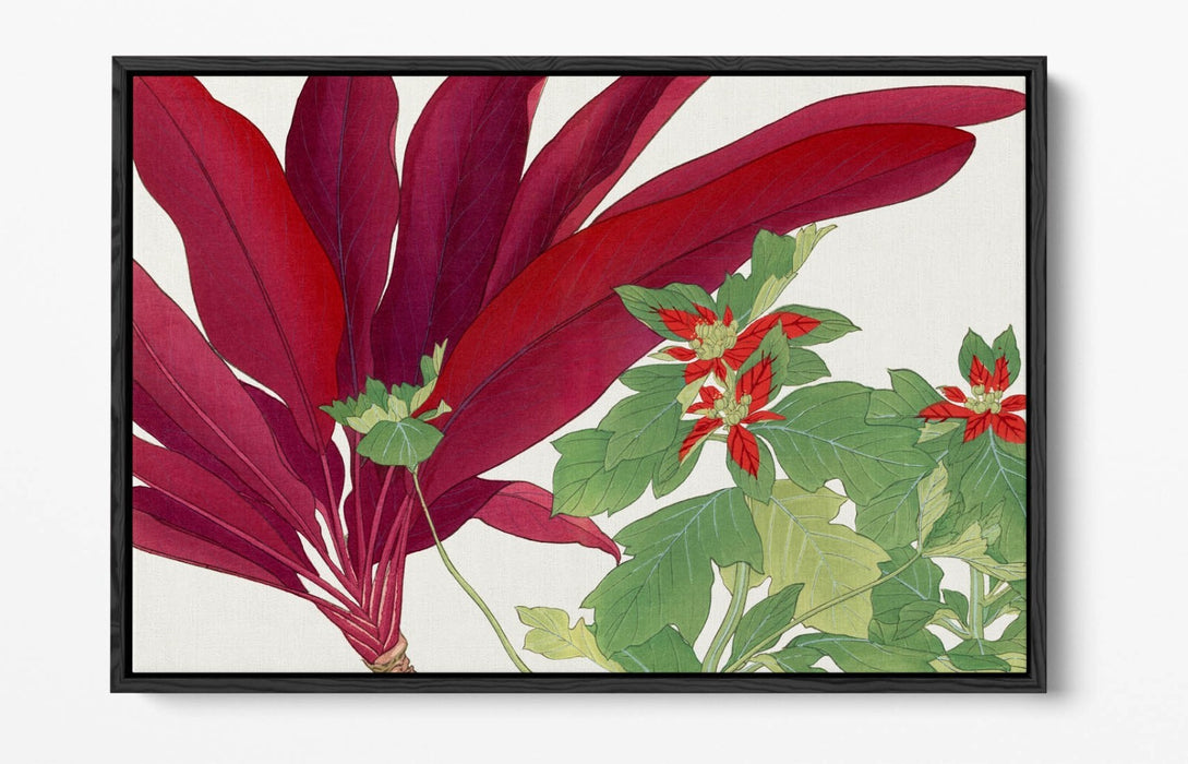 Canvas Wall Art – Premium Float Effect Canvas Print | Handmade Botanical Decor