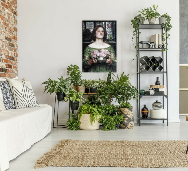 Canvas Wall Art – Handmade John W Waterhouse Print With Premium Varnish Finish
