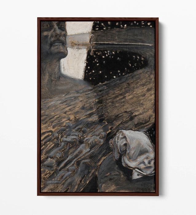 Canvas Wall Art Print – AskelI Gallen-Kallela River Of The Dead With Float Effect