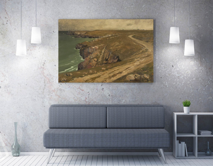 Canvas Wall Art – Charles Cottet Coastal Canvas Print | Premium Varnish Finish