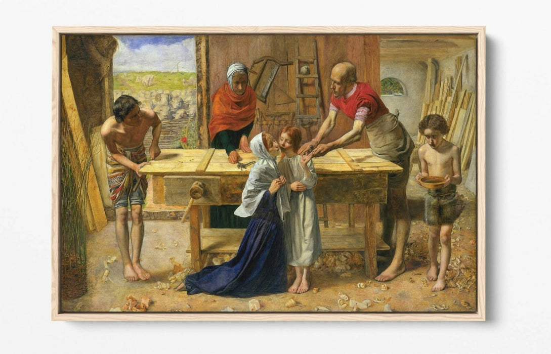 Canvas Wall Art - Handmade Canvas Print on Premium MDF Frame with Float Effect