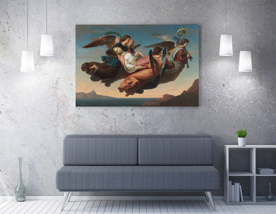 Canvas Wall Artwork – Karl Von Blaas Saint Catherine Painting on Archival Grade Canvas