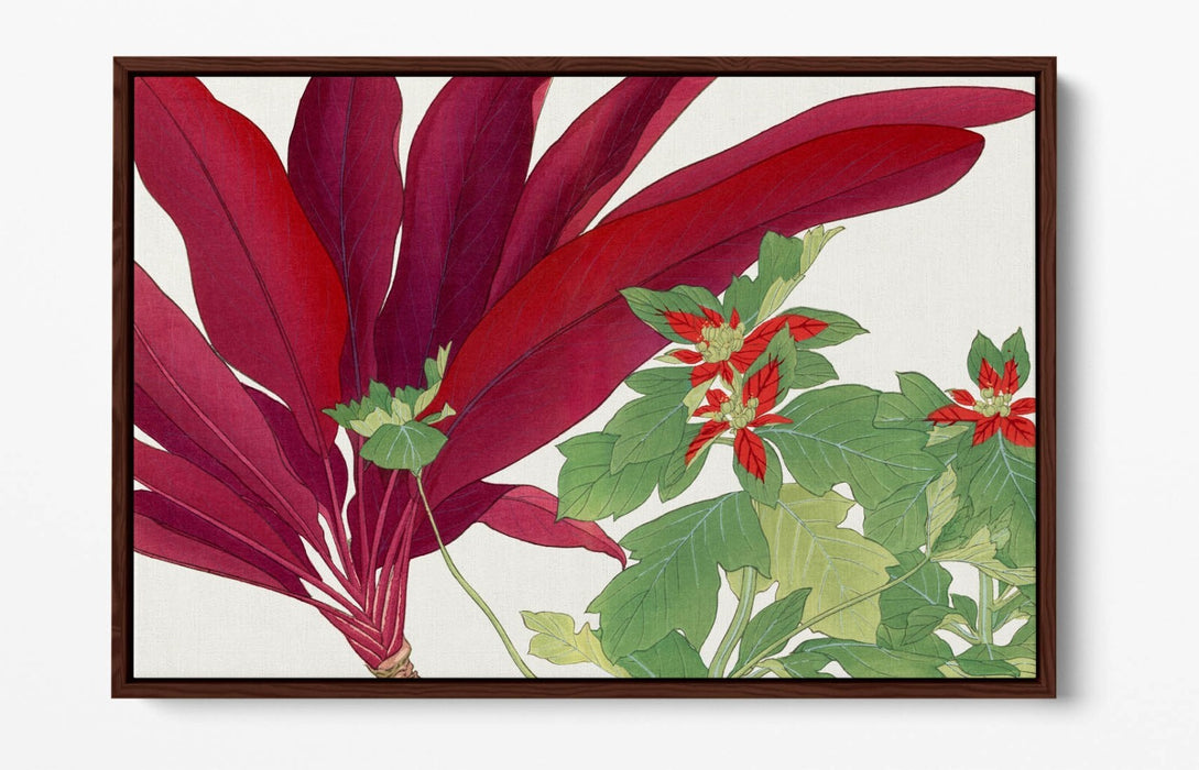 Canvas Wall Art – Premium Float Effect Canvas Print | Handmade Botanical Decor