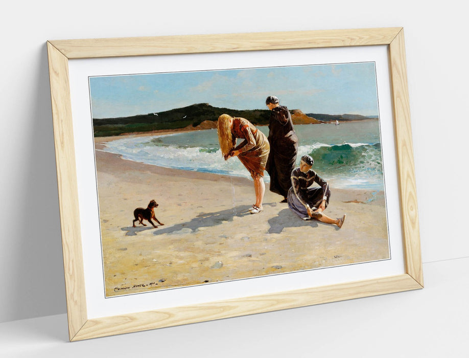 Framed Wall Art - Winslow Homer Eagle Head High Tide Poster Print 4 Sizes