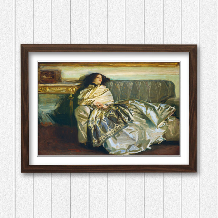 Framed Art Poster - John Singer Sargent Spanish Dancer Print | Matte Paper, Ready To Hang