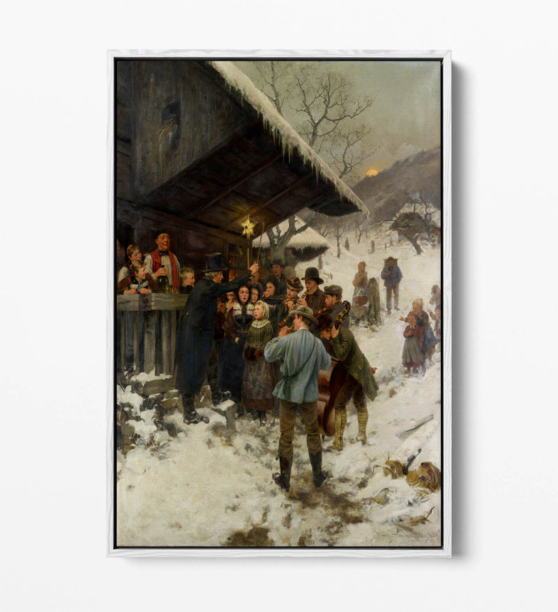Float Effect Canvas - A Christmas Carol Art Print on Premium MDF Frame