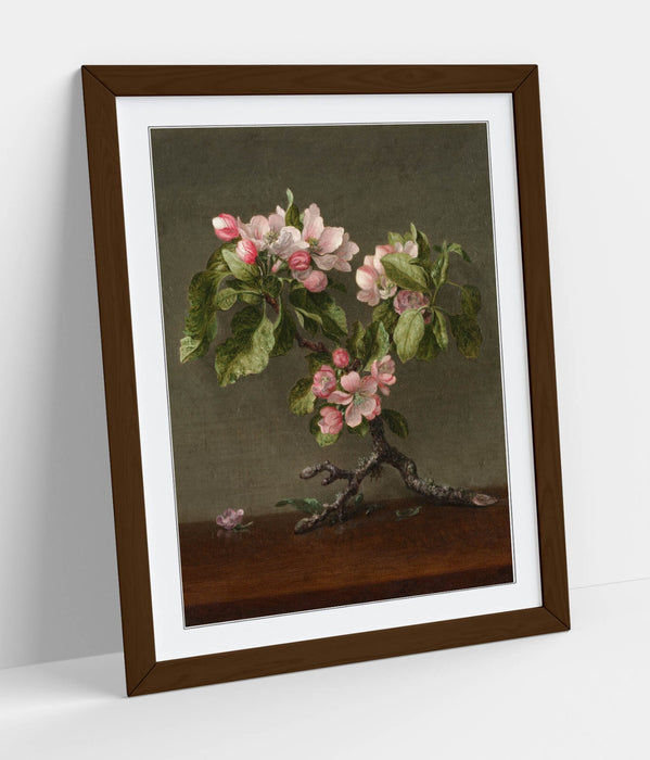 Framed Wall Art - Martin Johnson Heade Apple Blossoms Print | Handmade UK Poster