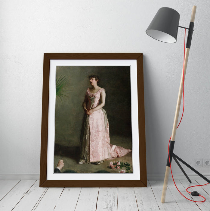Framed Wall Art - Thomas Eakins Concert Singer Painting | Handmade UK Art Print