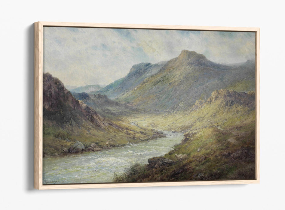 Float Effect Canvas Art - Handmade British Wall Decor With Premium Frame