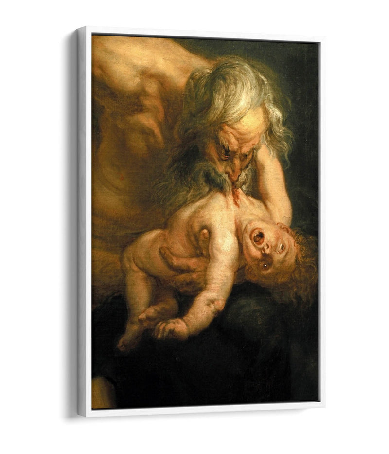 Canvas Wall Art Print – Saturn Wall Decor | Premium Float Effect Canvas UK