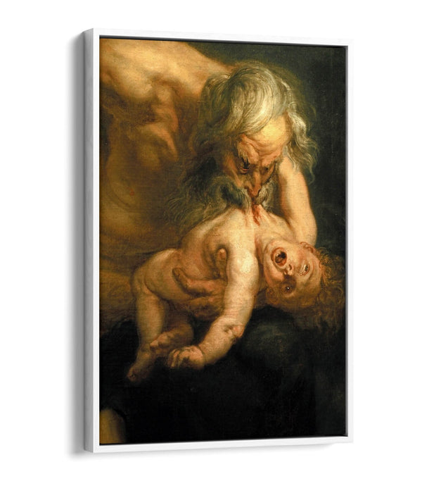 Canvas Wall Art Print – Saturn Wall Decor | Premium Float Effect Canvas UK