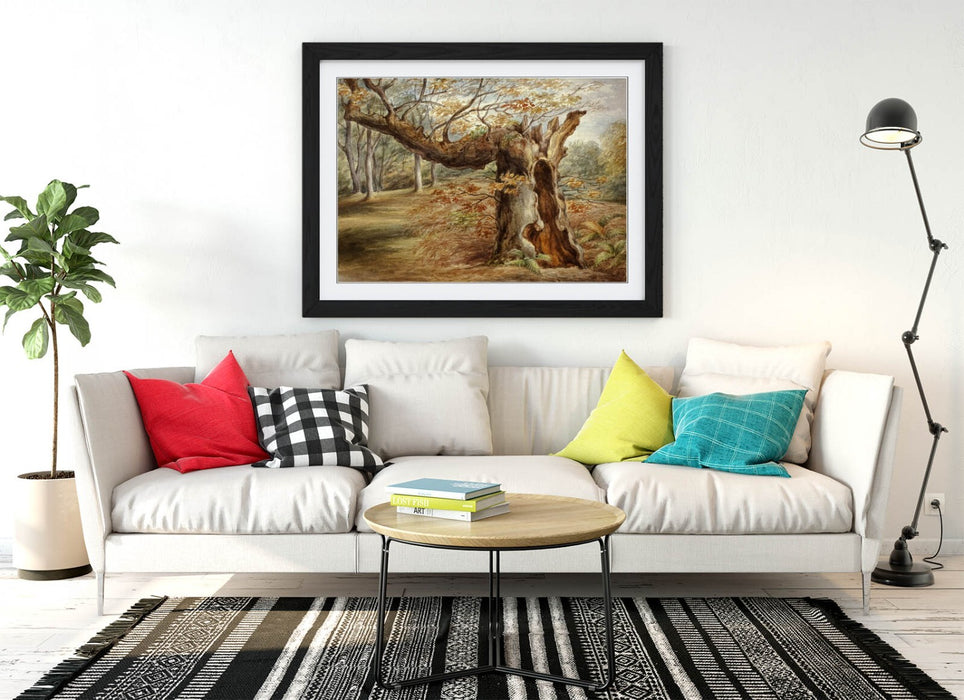 Framed Wall Art - Elizabeth Murray Rotting Tree Painting | Handmade UK Print