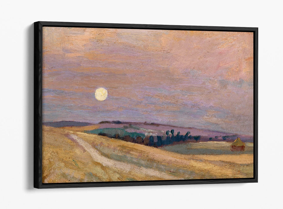 Float Effect Canvas Art – Emilie Mediz-Pelikan Sunset | Premium Deep Frame Print