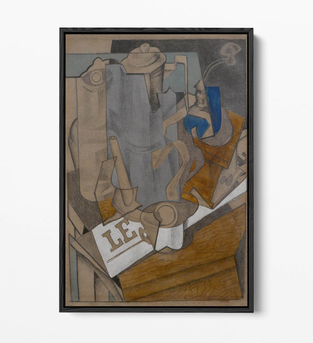 JUAN GRIS, GRANET II -FLOAT EFFECT CANVAS WALL ART PRINT