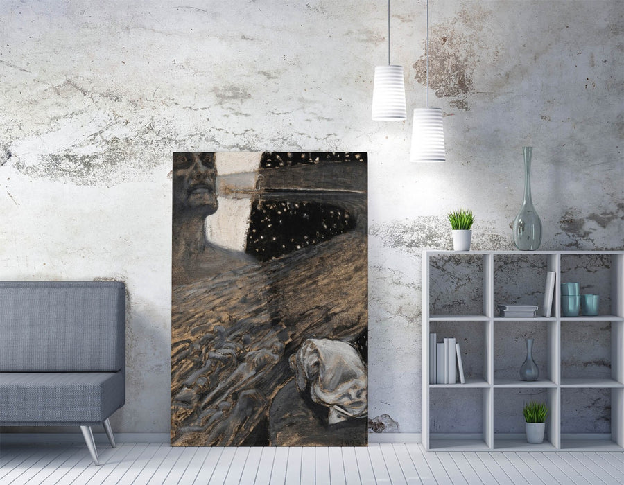 Canvas Wall Art – Askel Gallen-Kallela River of the Dead Artwork Print on Premium Canvas