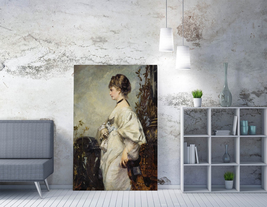 HANS MAKART, MAGDALENA PLACH -CANVAS WALL ART ARTWORK PRINT