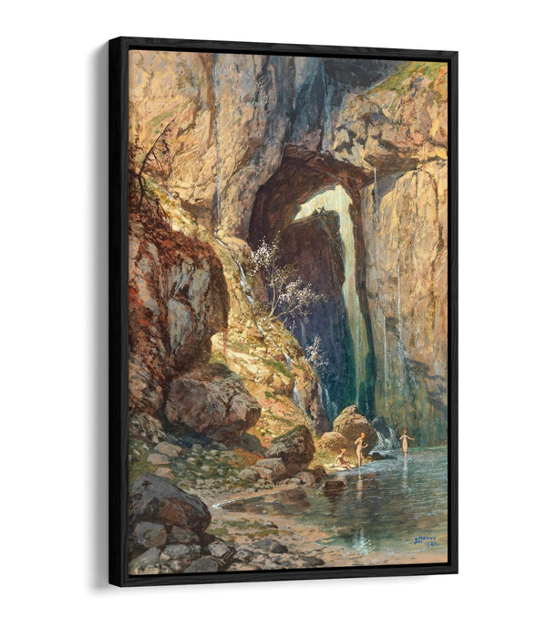 Canvas Wall Art – Handmade Float Effect Canvas Art Print with Premium Varnish Finish