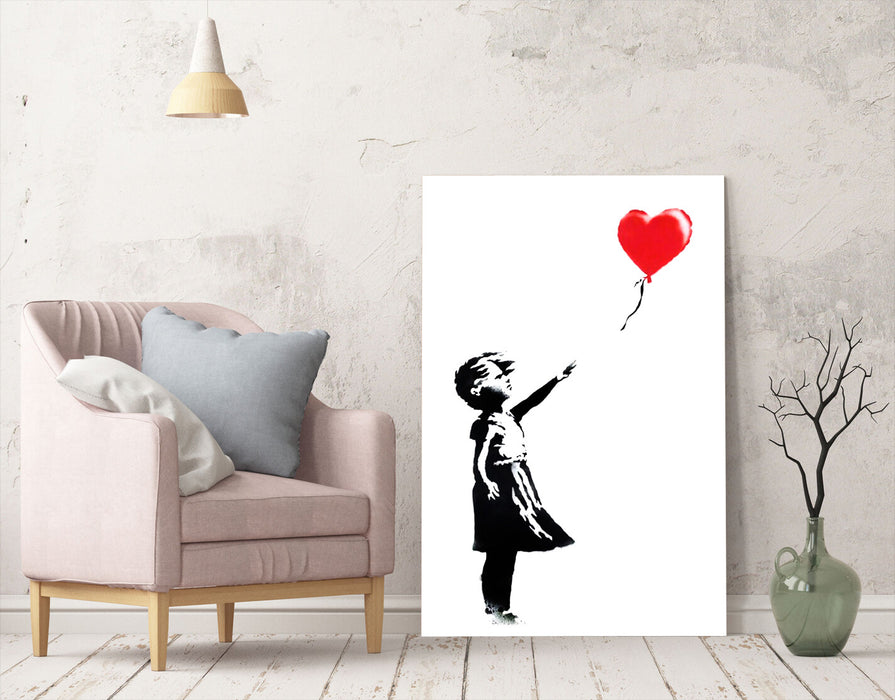 BALLOON GIRL BANKSY CANVAS STREET WALL ART PRINT ARTWORK GRAFFITI -  SOTHEBYS