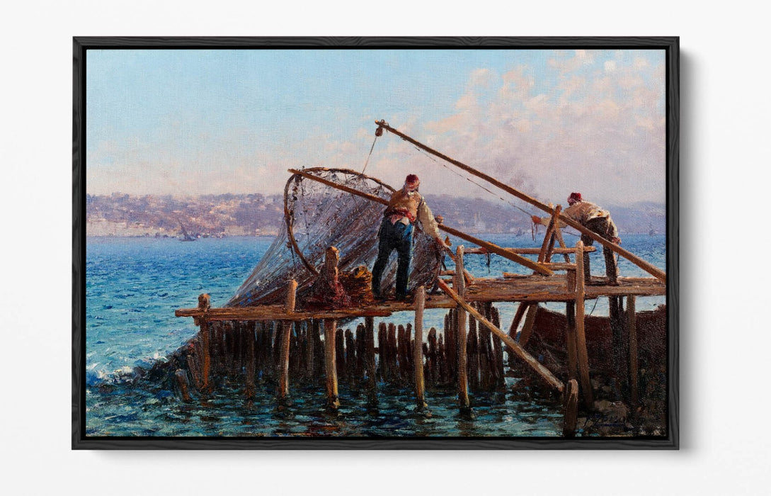 Canvas Wall Art Print - Handmade Float Effect Canvas with Vibrant Colour Artwork