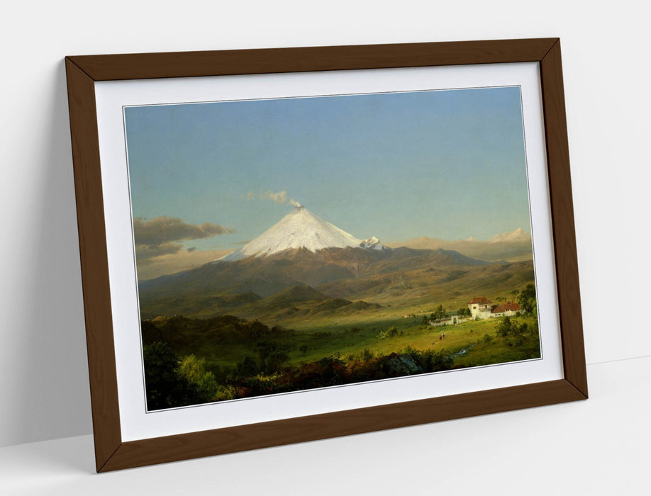 Framed Wall Art – Frederic Edwin Church Cotopaxi Painting Print | Handmade UK Frame