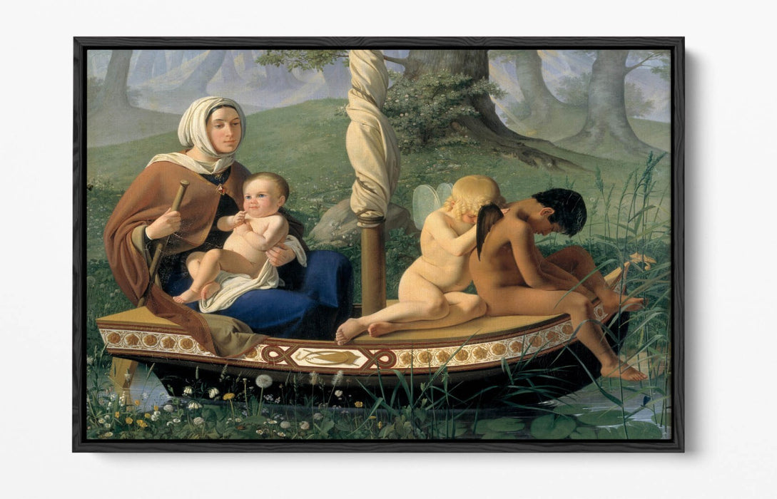 Canvas Wall Art - Handmade Float Effect Canvas Print With 30mm Deep Frame