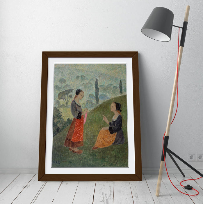 Framed Wall Art Poster - Paul Serusier Morning Mists Painting | Handmade UK Frames
