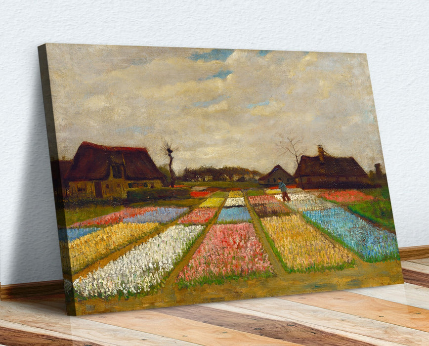 Van Gogh Field Of Bulbs Holland CANVAS WALL ART PAINTING PRINT ARTWORK CLASSIC